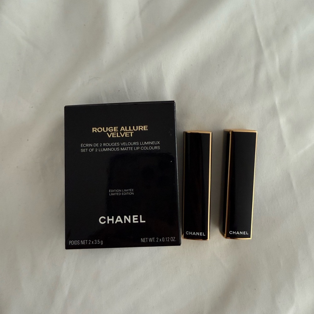 Chanel Lipstick Set.